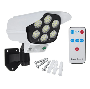 Муляж камера + прожектор 7 led Solar Sensor Light