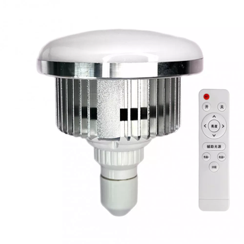 LED Lamp E27 120 мм із пультом