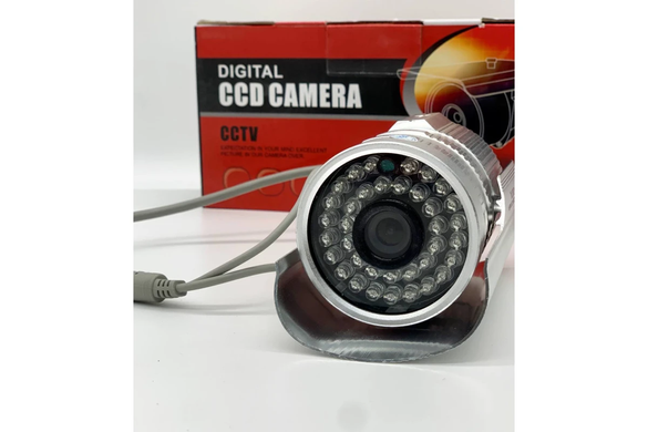 Аналоговая камера внешняя CCD черного цвета