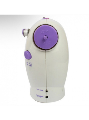 Міні швейна машинка 220V UTM Sewing machine 201 та педаллю Білий