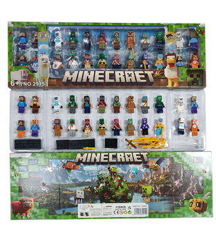 Подарочные наборы фигурок Minecraft с оружием 24in1