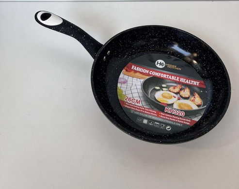 Сковородка антипригарная мраморное покрытие (26 см.) Higher Kitchen KH-320