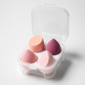 Набор мягких спонжей для макияжа ANbeauty 4 шт