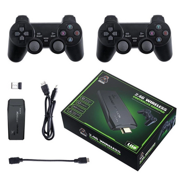 Игровая консоль/приставка Game Stick Lite M8 64G (4k Ultra HD) (два джойстика)