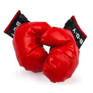 Боксерська груша на стійці з перчатками боксерський набір до 102 см boxing set Small