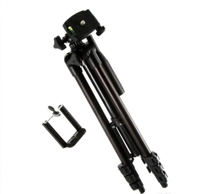 Штатив металлический универсальный для телефона и фотоаппарата Tripod 3120 портативный трипод 0,35-1.02м