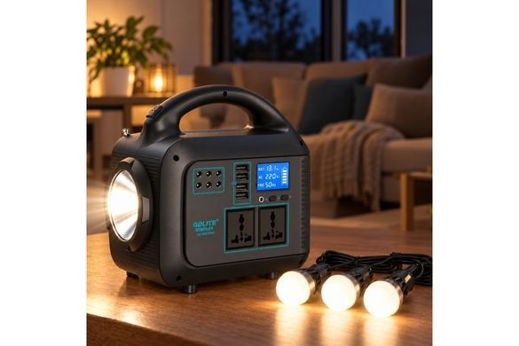 Фонарь LED GDLITE (GD-9008 MUSIC) (Bluetooth, FM/MP3, PD 20W, USB/Type-C, LED-панелью до 40 ч и солнечной зарядкой)