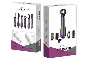 Фен гребінець HAIRE DRYER (6в1)