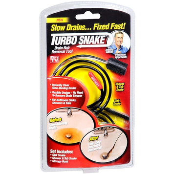 Устройство для чистки канализации Turbo Snake "змейка"