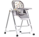 Стульчик для кормления BabyChair с регулируемой спинкой и столиком, шезлонг, колеса, складной