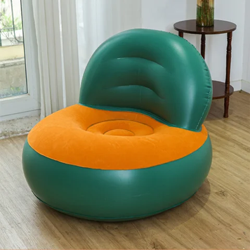 Надувний диван-ліжко, потовщене крісло для відпочинку Lazy couch AND MSK-3508