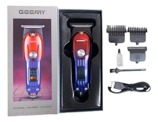 Аккумуляторная машинка для стрижки Geemy GM-8036