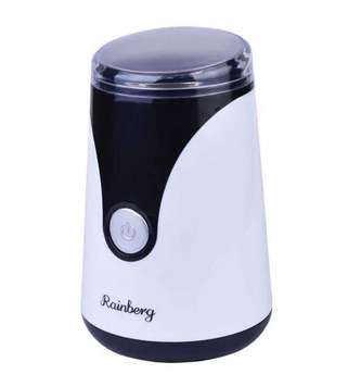 Кофемолка Rainberg RB-301 300 Вт Белая с черным