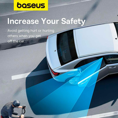 Зеркало заднего вида для пассажиров Baseus SafeRide Series Backseat Rearview Mirror (1PCS) черное