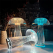 Настольная лампа с пультом и USB-зарядкой "Гриб" Mushroom Lamp RGB 16 LED