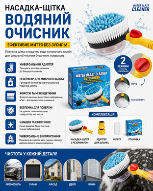 Вращающаяся щетка-насадка для шланга насадки Cleaner Roto Brush Щетка с насадкой для шланга