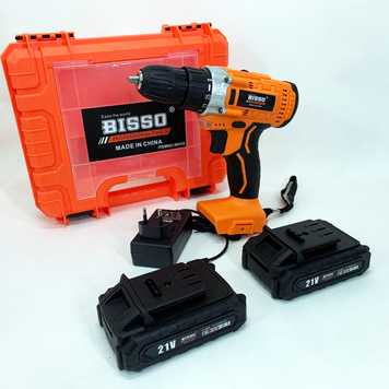 Шуруповерт аккумуляторный BISSO B6008 21V