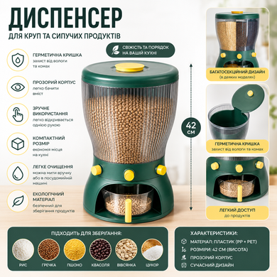 Cereal Dispensers Food Storage Container для круп