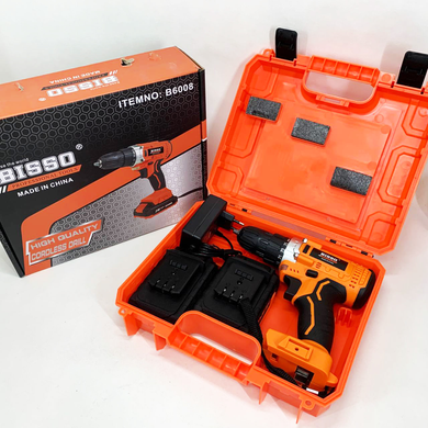 Шуруповерт аккумуляторный BISSO B6008 21V