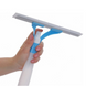 Щетка для мойки окон Economix Cleaning с пульверизатором (водосгон, стяжка)