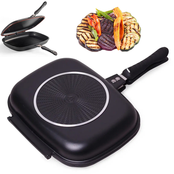 Double grill PAN Гриль сковорідка 32 см