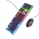 Комплект клавиатуры и мыши Hoco GM18 Luminous gaming keyboard and mouse set(Russian version) &mdash; Black
