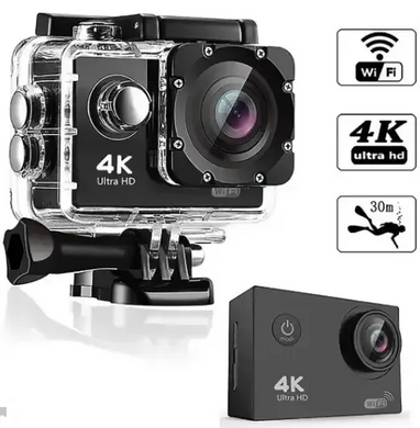 ЕКШН-КАМЕРА 4K Action Camera WI-FI 16 MPX WI-FI