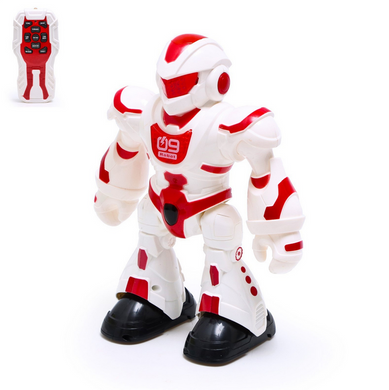 Робот, що танцює на радіокеруванні Dance robot (606-3) Білий з червоним