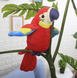 Папуга повторюваний Синій Parrot Talking