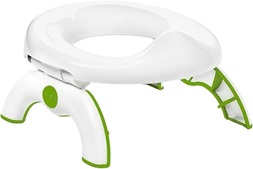 Детский дорожный горшок-туалет накладка на унитаз Go Potty 2-in-1