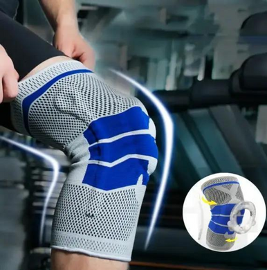 Бандаж на коліно, компресійний фіксатор коліна KNEE SUPPORT AA-18