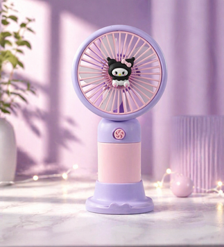 Портативный мини вентилятор Kuromi Fan