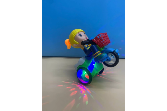 Музична іграшка Дівчинка на велосипеді Stunt Bicycle