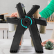 Карусель для специй 18 баночек на крутой подставке на 360&deg; Spice Rack Черный