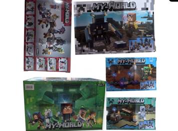 Конструктор Майнкрафт My world 8в1