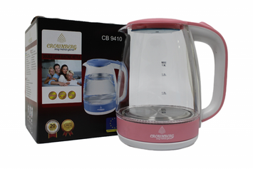 Электрочайник CB-9410 C Розовый Crownberg
