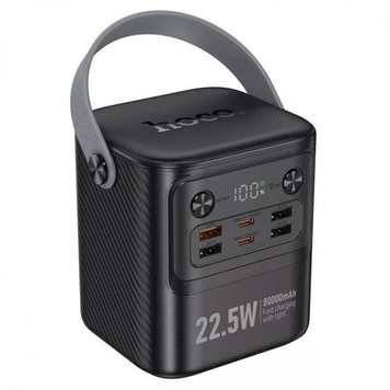 Зовнішній акумулятор Power Bank 80000 mAh 22.5W+PD20W - Hoco J152