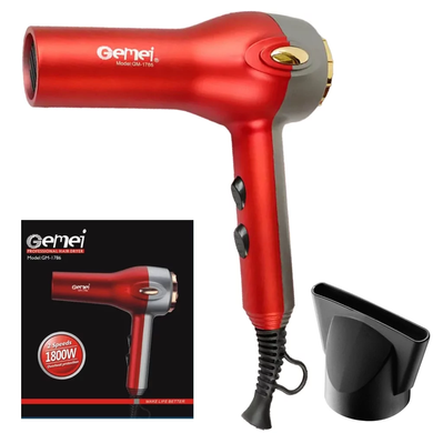 Фен Gemei GM-1786 Классический с большой мощностью
