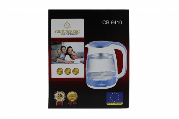 Электрочайник CB-9410 C Розовый Crownberg