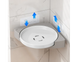 Кутове обертове полотнище для ванної кімнати Multi Functional Rotational Tray