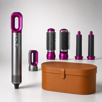 Фен мультистайлер Дайсон 5в1 Hot AIR Styler Стайлер для укладання волосся та надання об'єму в чохлі кейс тубус