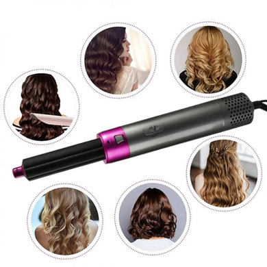 Фен мультистайлер Дайсон 5в1 Hot AIR Styler Стайлер для укладання волосся та надання об'єму в чохлі кейс тубус