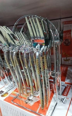 Набор столовых приборов Top Kitchen D 24 предмета на подставке