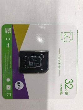 Карта пам'яті microSDHC 32GB class 10 T&G (з адаптером)