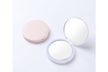 Дзеркало кругле з LED підсвічуванням PORTABLE RECHARGEABLE
