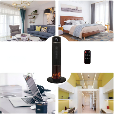 Керамічний колонний тепловентилятор PTC FAN HEATER PTC-PH16R