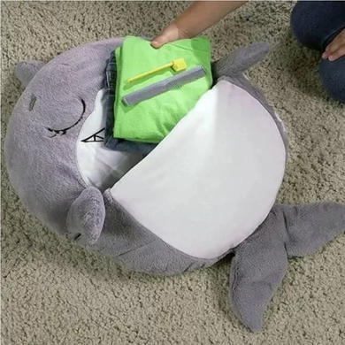 Детский спальный мешок-Подушка (130*50) Baby sleeping bag Size S SILVER