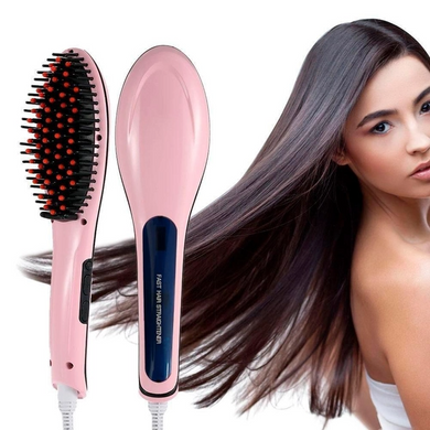 Гребінець-випрямляч для волосся Fast Hair Straightener HQT-906