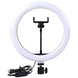 Кільцева LED лампа LC-330 (1 крепл.тел.) (USB) (33см)