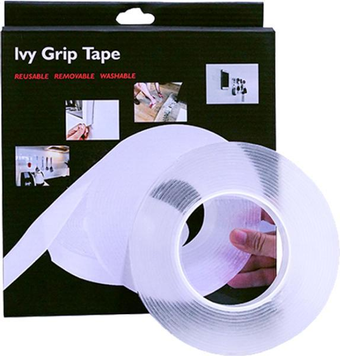Двостороння вологовідштовхувальна нано стрічка 3 м IVY grip tape